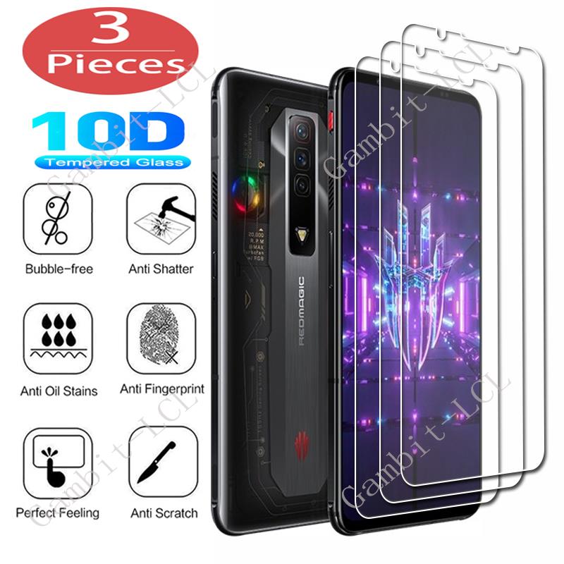 Redmagic Tablet Accessories - 3 قطعة الزجاج المقسى ل ZTE