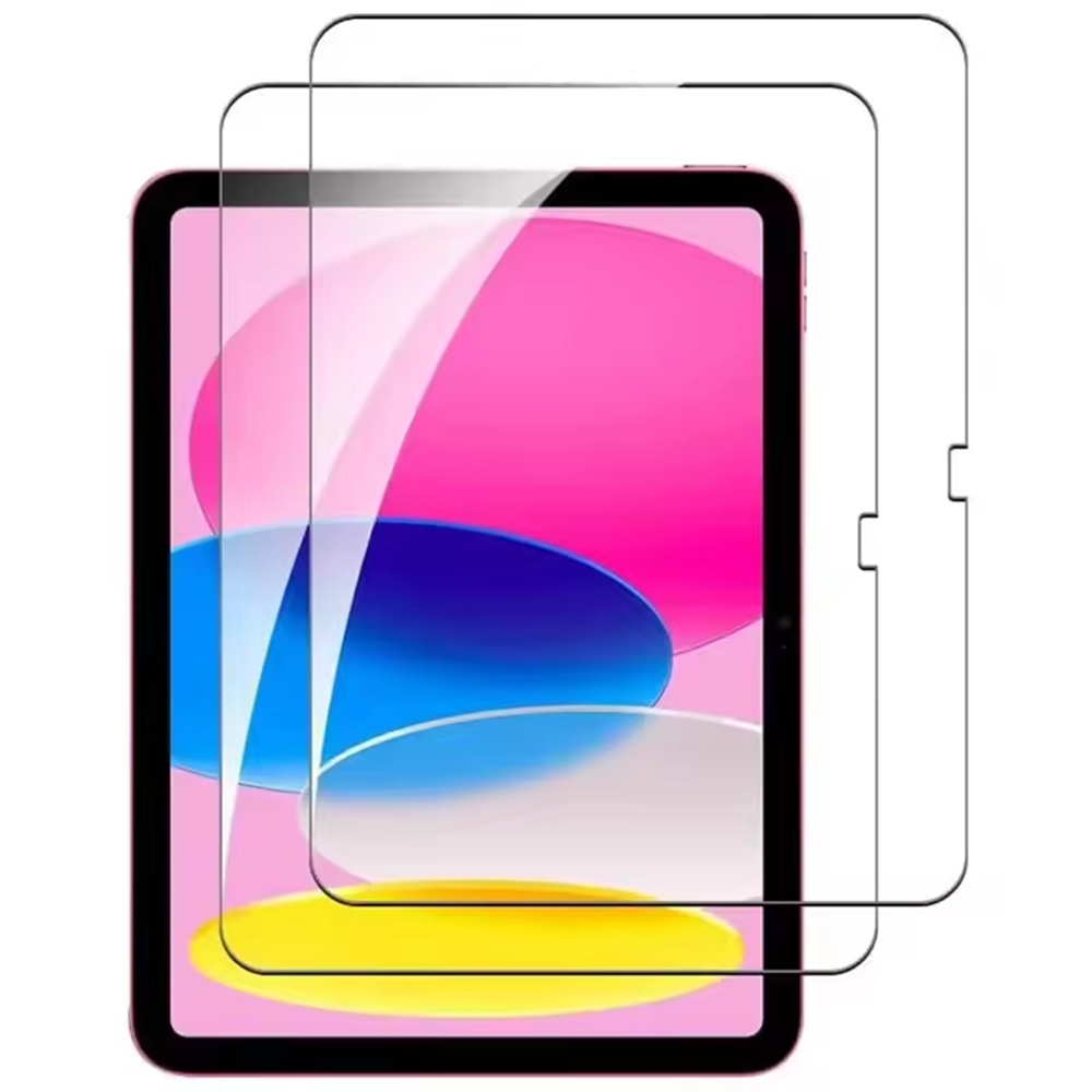 Temu Tablet Accessories - قطعتان من واقي الشاشة الزجاجي المقوى