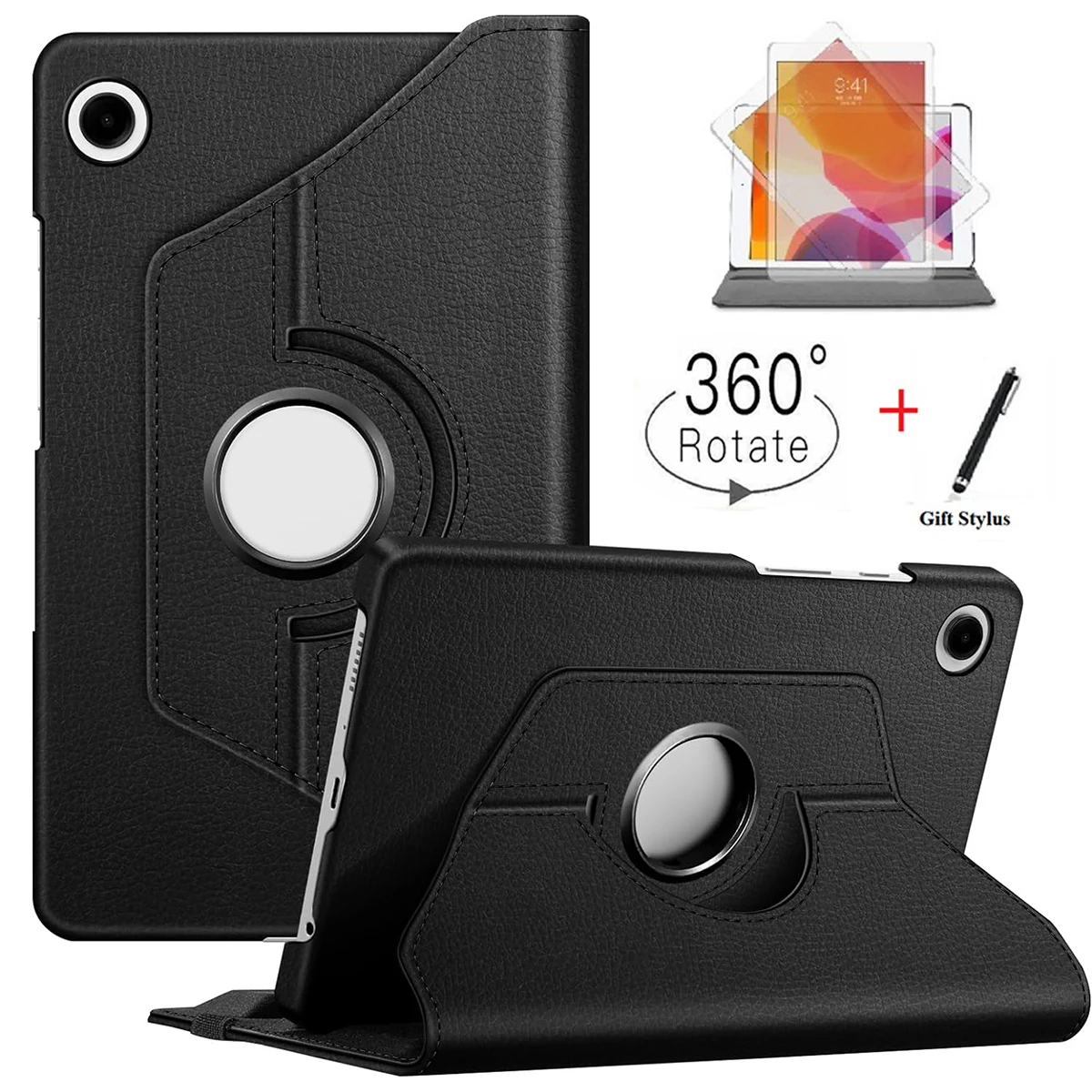 Samsung Tablet With Accessories - غطاء دوار لجهاز سامسونج جالاكسي تاب