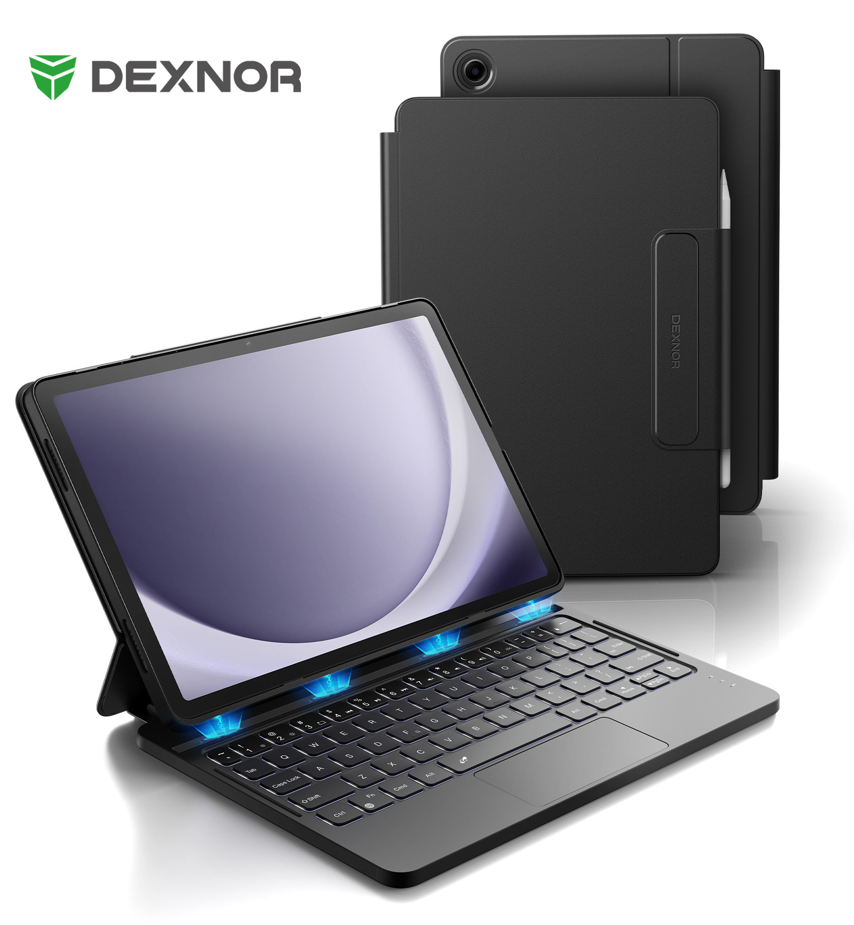 Samsung Tablet With Accessories - حافظة لجهاز سامسونج جالاكسي تاب A9+