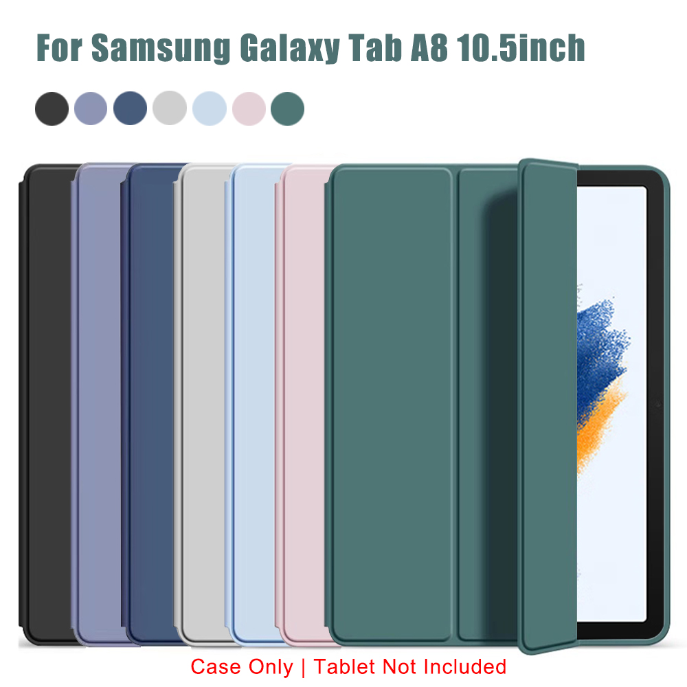 Samsung Tablet With Accessories - حافظة قابلة للطي ثلاثية الطيات لهاتف