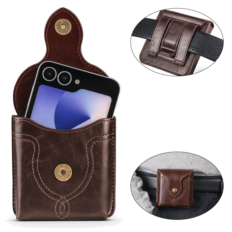 Motorola Tablet Accessories - حافظة جلدية عالمية لهواتف سامسونج جالاكسي
