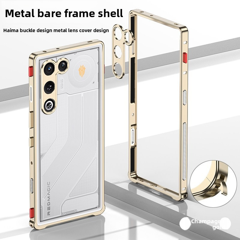 Redmagic Tablet Accessories - جراب معدني جديد بتصميم مشبك حصان