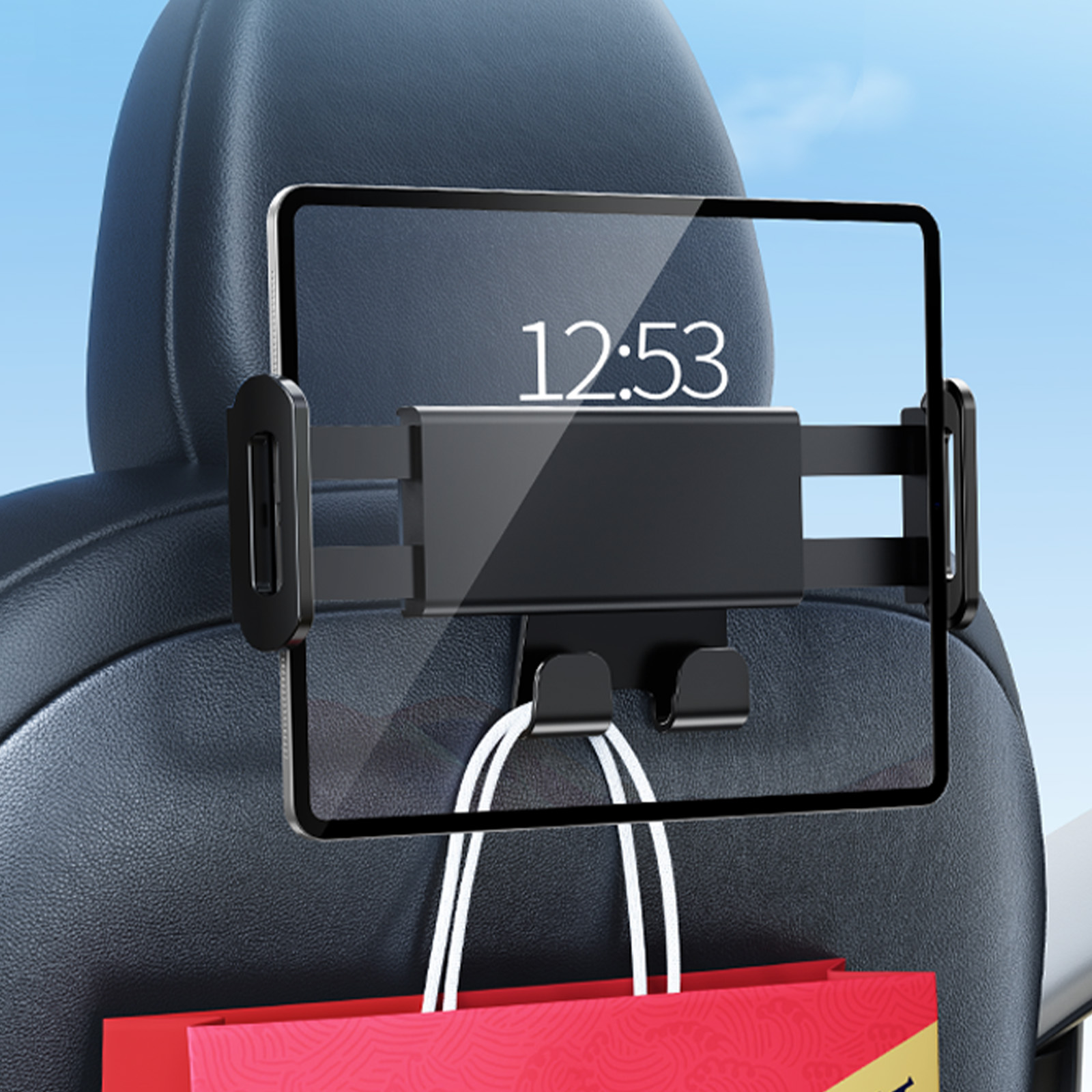 Hipacol-مثبت لمقعد السيارة الخ - مراجعة Tesla Tablet Accessories وسعره