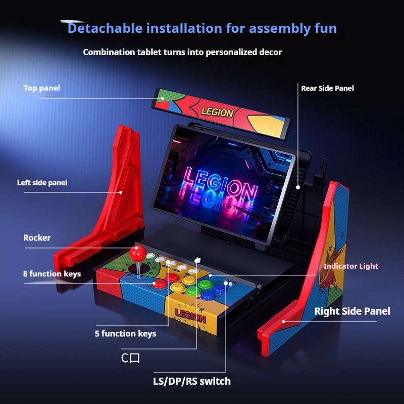 قاعدة ألعاب Lenovo Legion لجها - مراجعة Tablet Accessories For Gaming وسعره