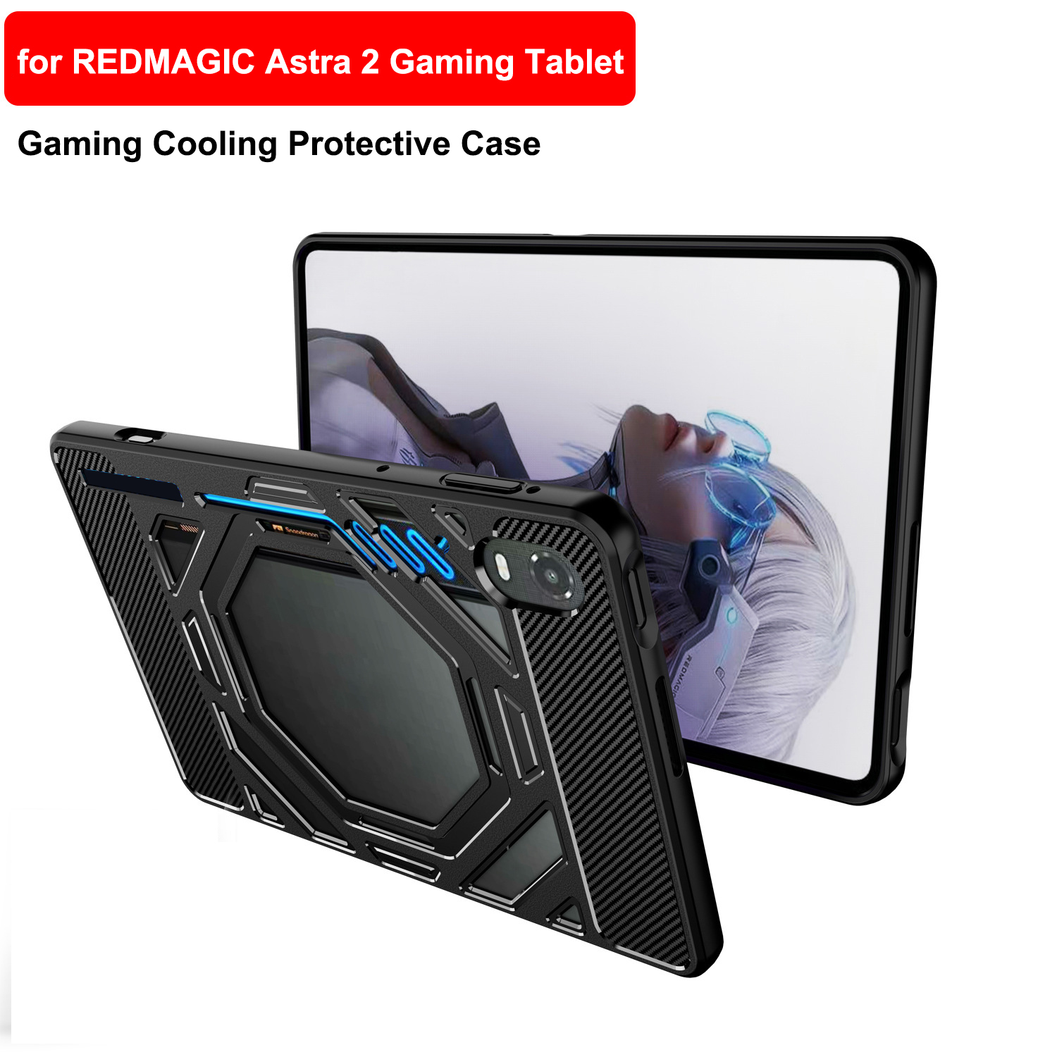 جراب REDMAGIC Astra 2 TPU للأل - مراجعة Redmagic Tablet Accessories وسعره