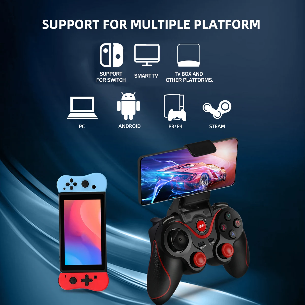GAMINJA سماعة لاسلكية تعمل بال - مراجعة Tablet Accessories For Gaming وسعره