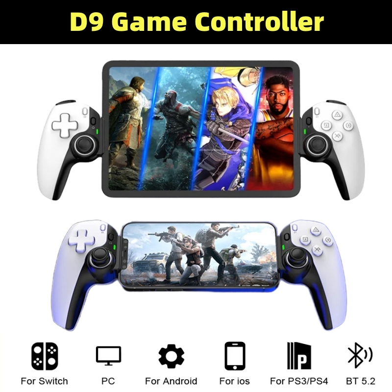 D9 اللوحي تحكم مقبض لاسلكي للت - مراجعة Tablet Gaming Accessories وسعره