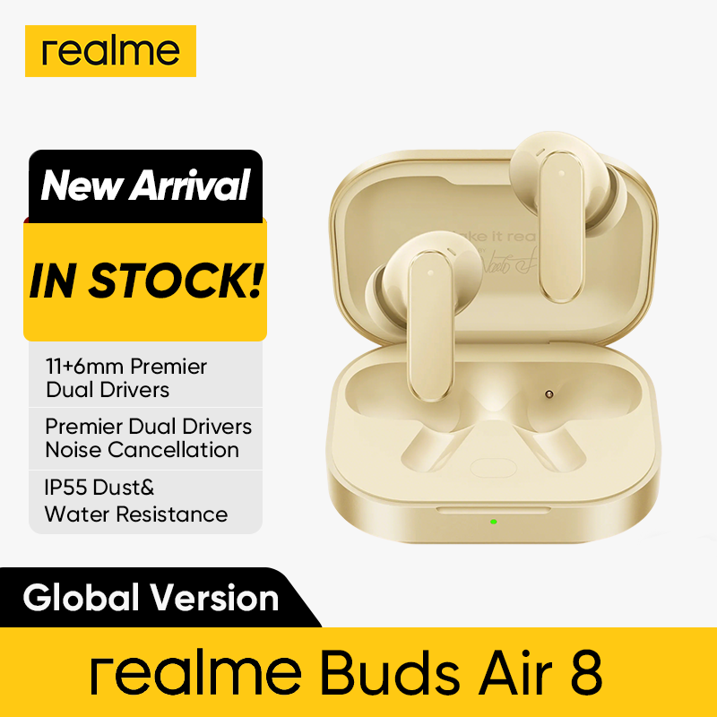 سماعات أذن لاسلكية realme Buds - مراجعة Realme Tablet Accessories وسعره