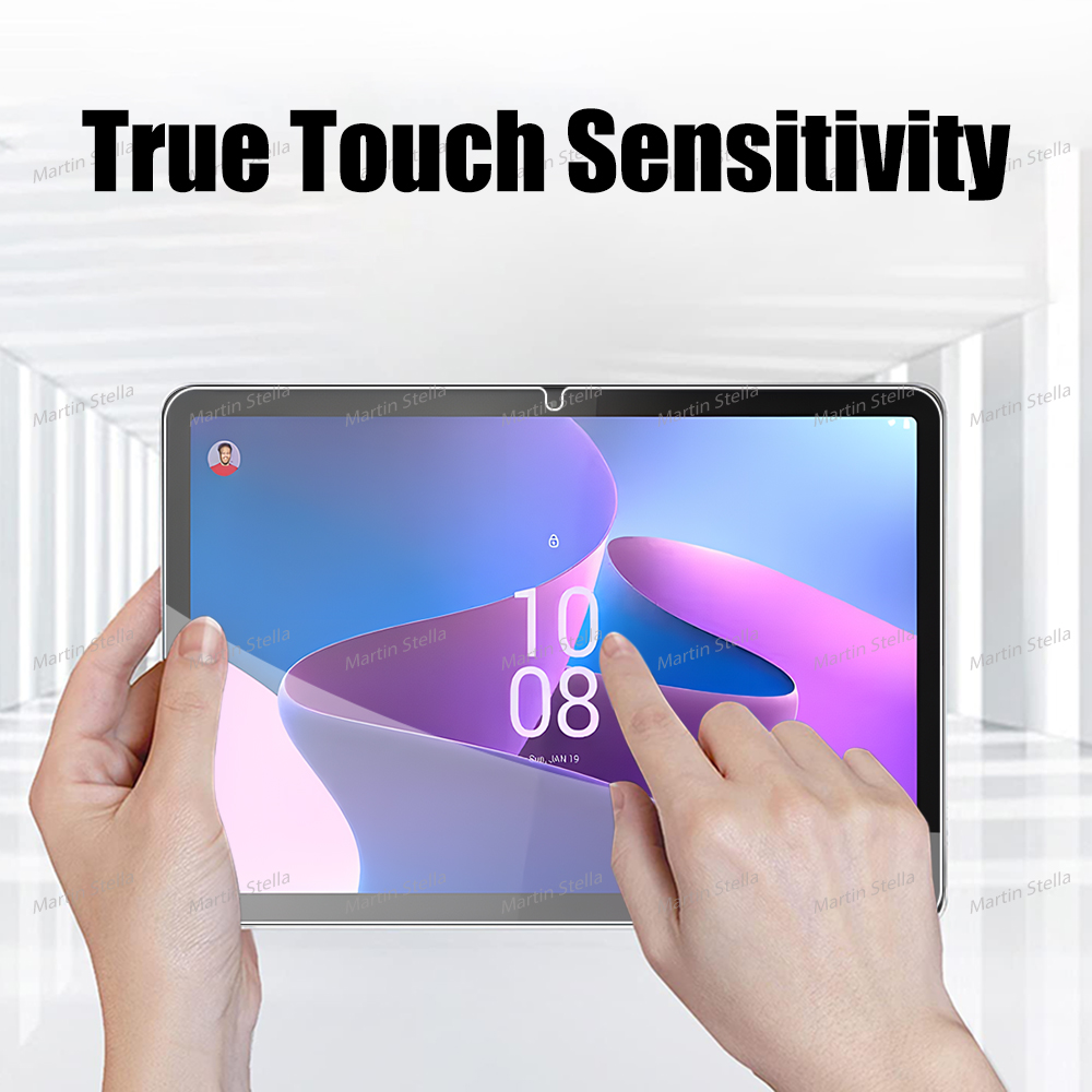 2 قطعة حامي الشاشة الزجاج المق - مراجعة Lenovo Tablet M10 Accessories وسعره