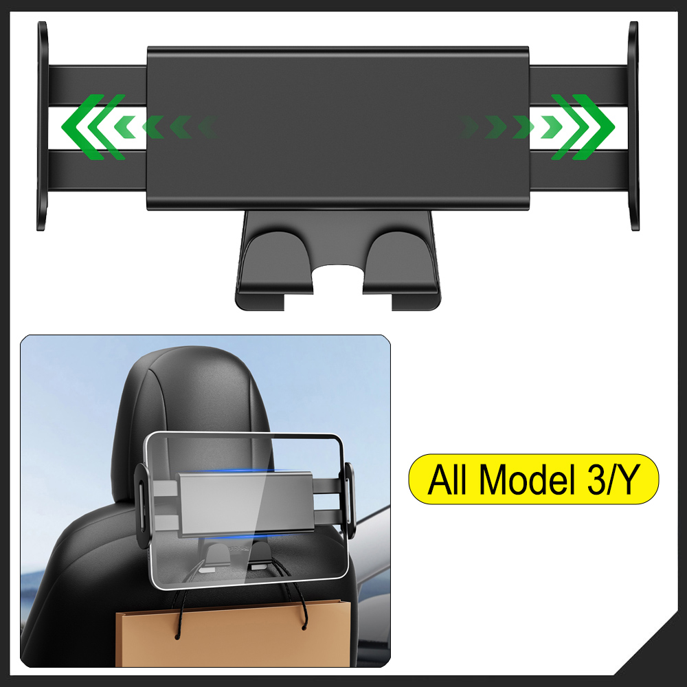 حامل أجهزة لوحية لسيارة تسلا م - مراجعة Tesla Tablet Accessories وسعره