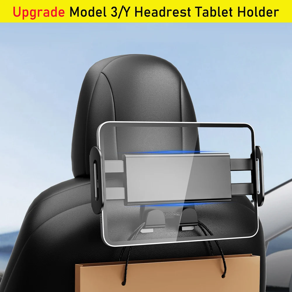 حامل أجهزة لوحية لسيارة تسلا م - مراجعة Tesla Tablet Accessories وسعره