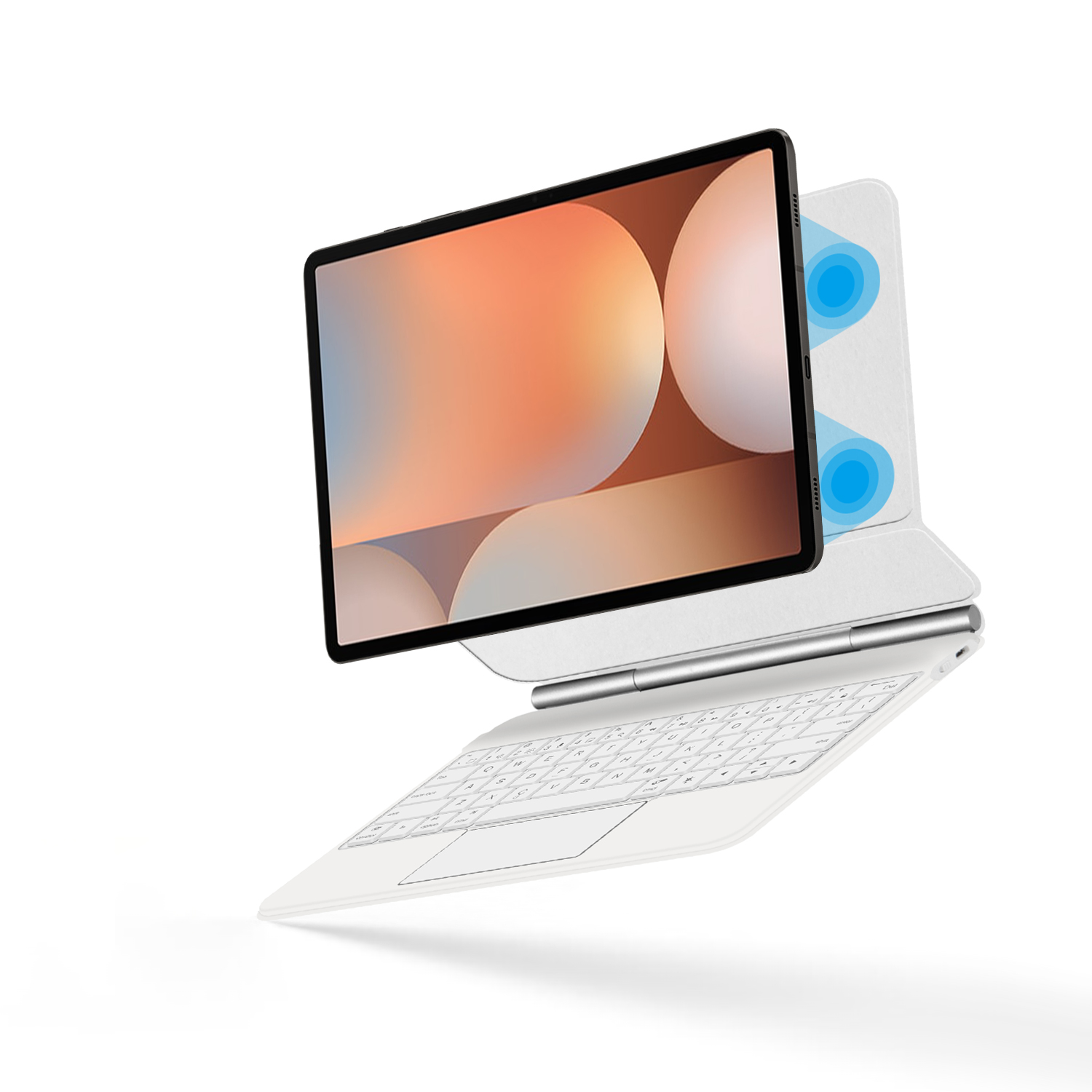 لوحة مفاتيح سحرية لهاتف سامسون - مراجعة Samsung Tablet With Accessories وسعره