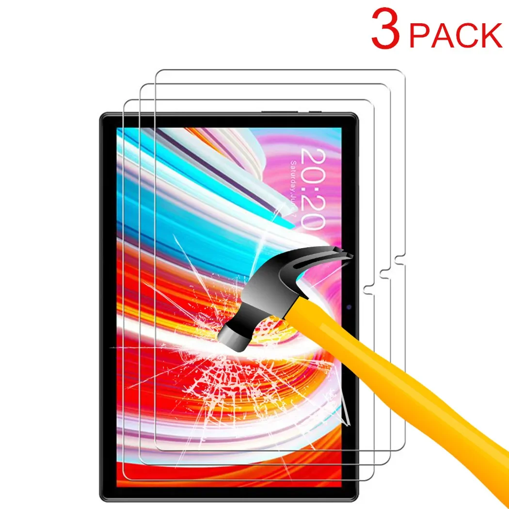 واقي شاشة زجاجي من 3 قطع لأجهز - مراجعة Teclast Tablet Accessories وسعره