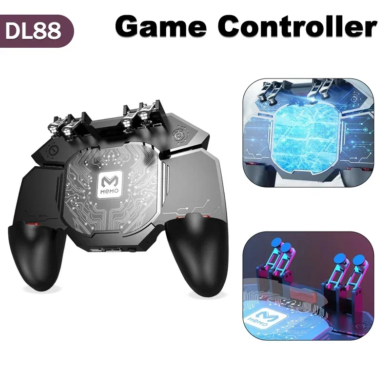 MEMO DL88 الهاتف المحمول برودة - مراجعة Tablet Gaming Accessories وسعره