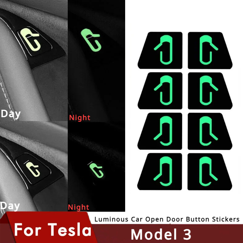 ملصقات زر فتح باب السيارة المض - مراجعة Tesla Tablet Accessories وسعره
