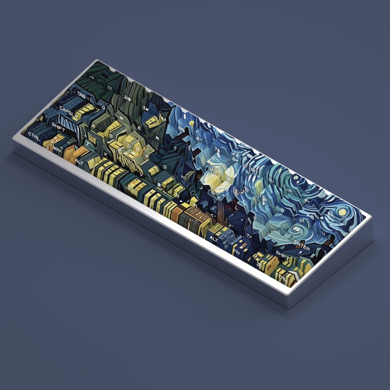 أغطية مفاتيح بتصميم سماء فان ج - مراجعة Tablet Accessories For Gaming وسعره