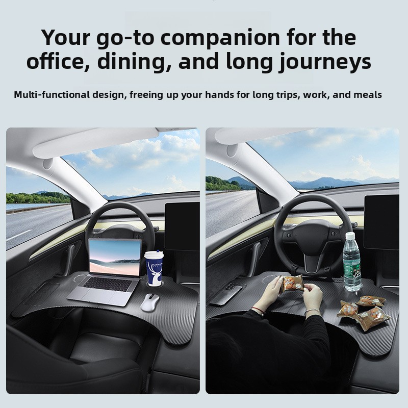 حامل مكتبي صغير محمول للسيارة  - مراجعة Tesla Tablet Accessories وسعره