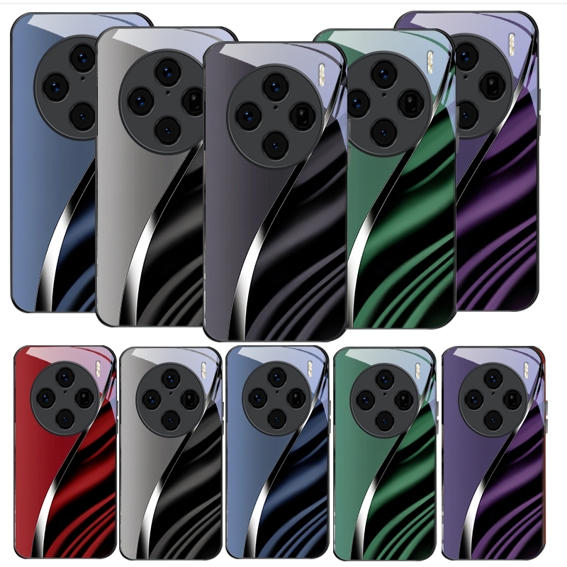 غطاء هاتف زجاجي أسود بتصميم أض - مراجعة Vivo V40 وسعره