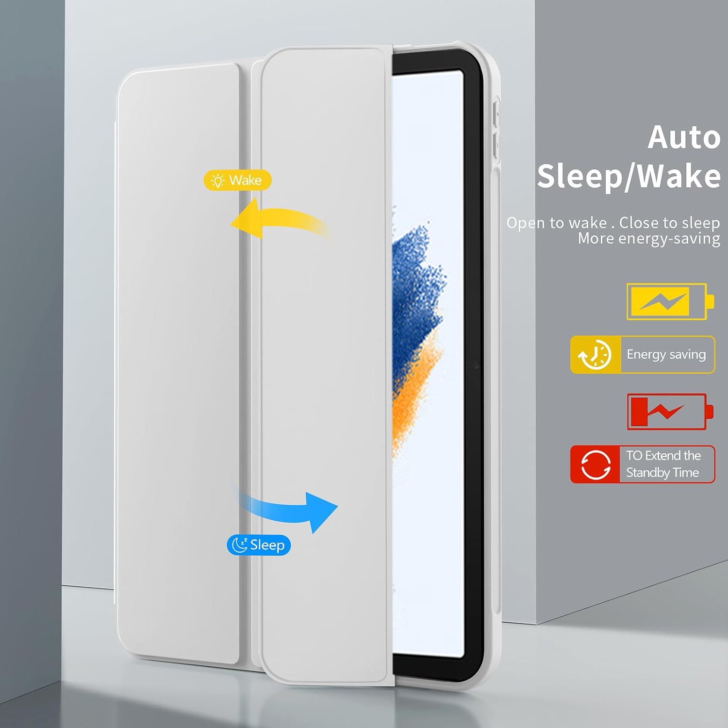 حافظة قابلة للطي ثلاثية الطيات - مراجعة Samsung Tablet With Accessories وسعره