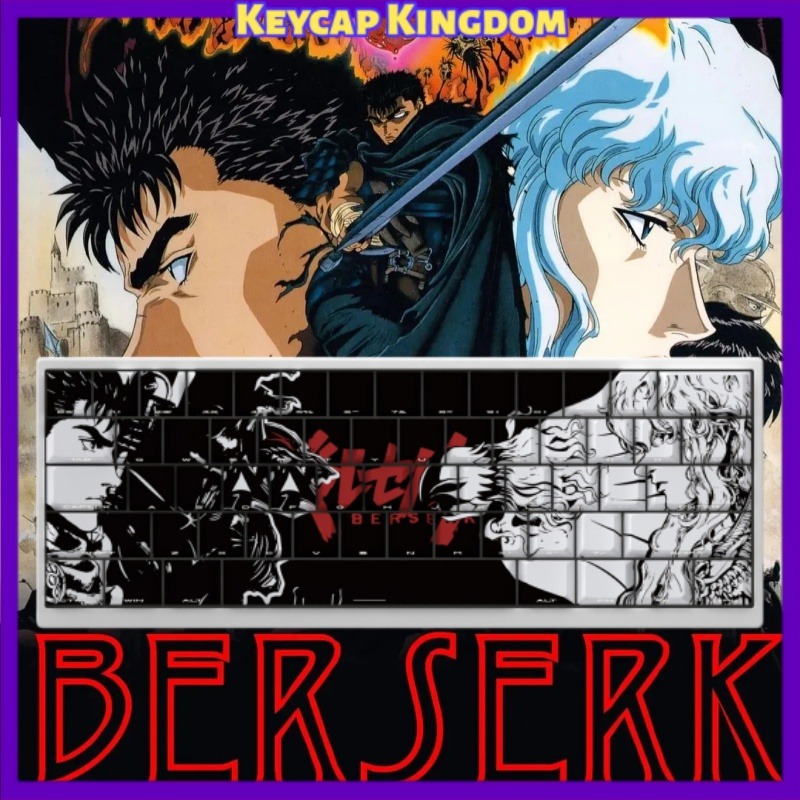 أغطية مفاتيح بتصميم BERSERK لل - مراجعة Tablet Accessories For Gaming وسعره